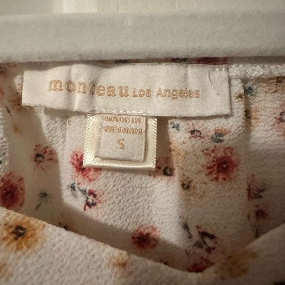 Buckle - Moneteau los angeles women’s cropped shirt - floral design- size Small - Picture 3 of 3